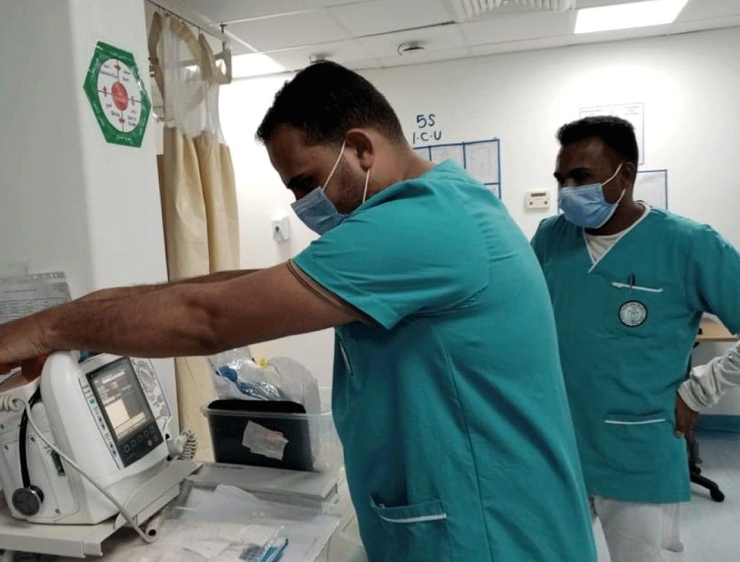 تدريب 300 طبيب وممرض من العاملين بالطوارئ بمستشفيات الرعاية  (2)