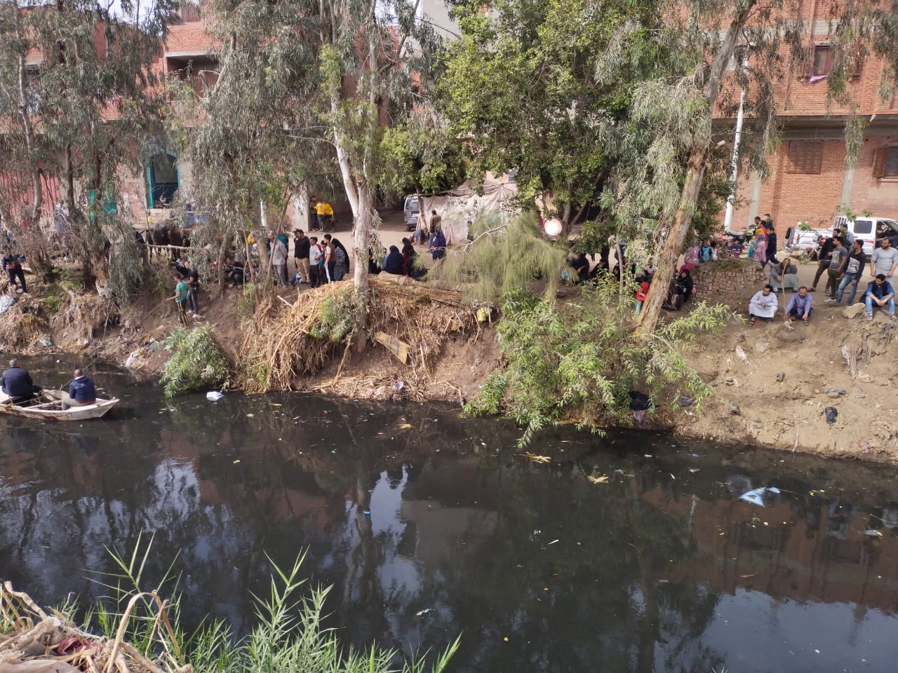  موقع البحث عن جثمان الطفلة سجدة بالقليوبية (6)