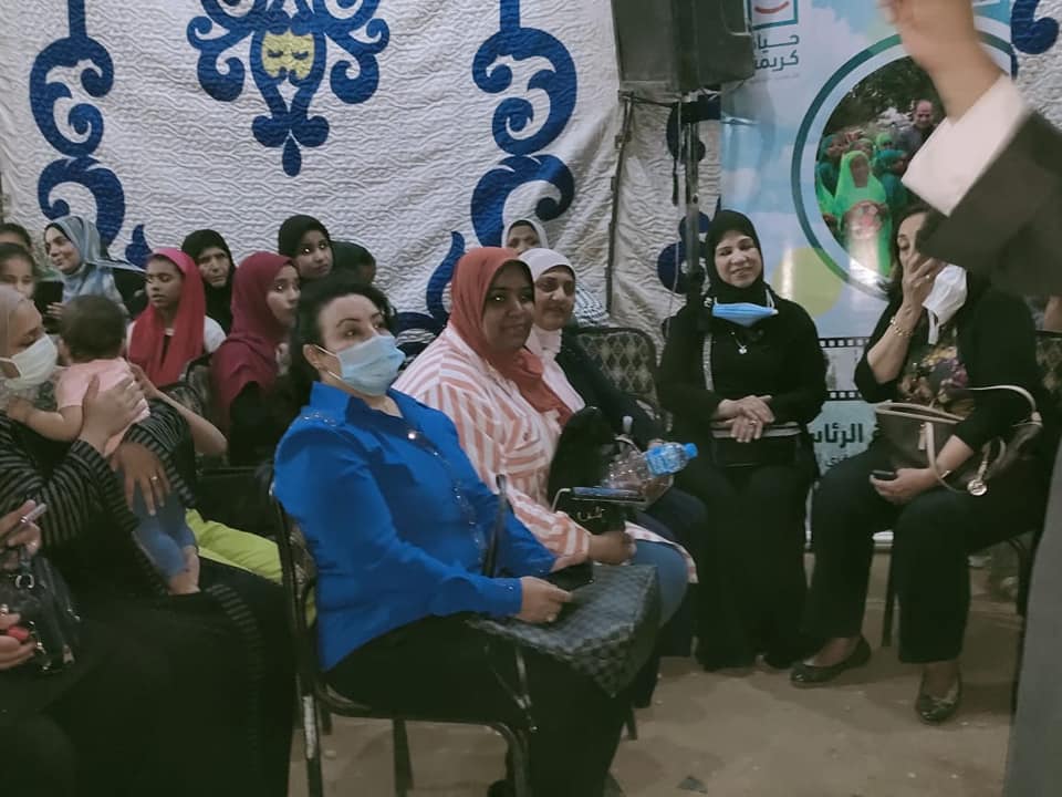 سهرة رمضانية لمشروع تنمية الأسرة المصرية بقرى حياة كريمة