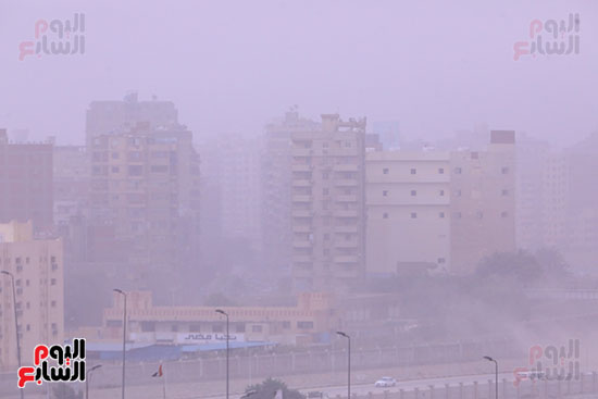 شبورة مائية تغطى سماء القاهرة الكبرى (5)