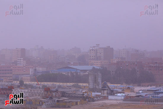شبورة مائية تغطى سماء القاهرة الكبرى (4)