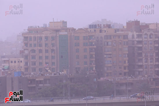 شبورة مائية تغطى سماء القاهرة الكبرى (1)