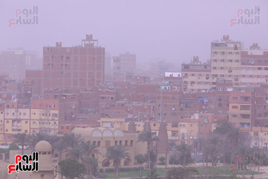 شبورة مائية تغطى سماء القاهرة الكبرى (2)