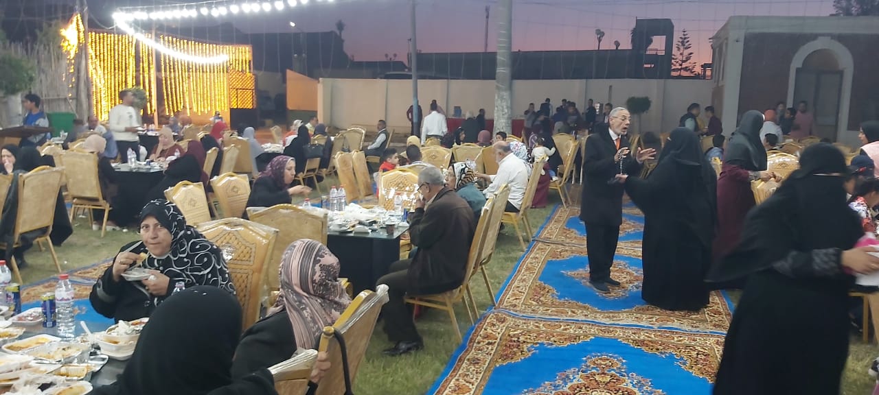 افطار جماعي للمسنات والايتاك بكفر الشيخ