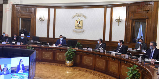 اجتماع الحكومة الأسبوعي برئاسة الدكتور مصطفي مدبولى ، رئيس الوزراء (4)
