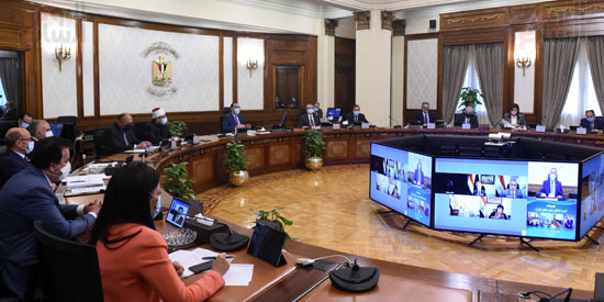 اجتماع الحكومة الأسبوعي برئاسة الدكتور مصطفي مدبولى ، رئيس الوزراء (1)