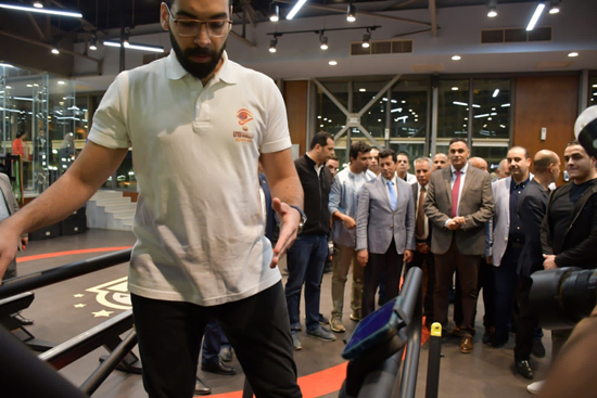 وزير الشباب والرياضة يتفقد نادى الحوار الرياضي في مستهل زيارته للدقهلية (11)