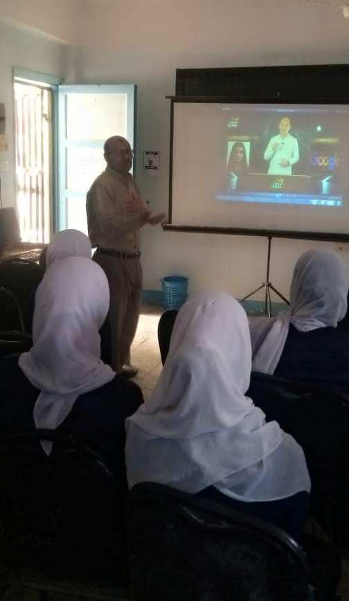 محاضرات لطالبات الأزهر حول الوقاية من وسائل التواصل وفضائل شهر رمضان (5)