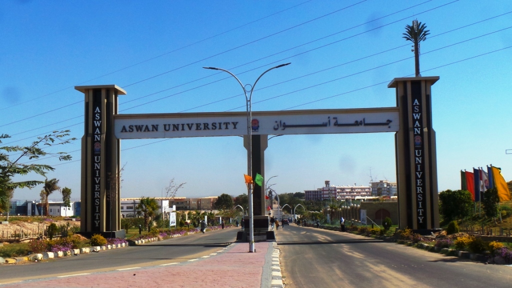 جامعة أسوان بصحارى