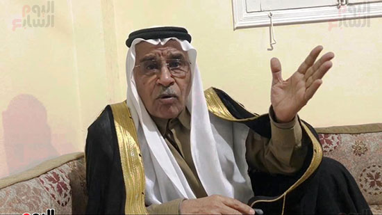 رئيس جمعية مجاهدى سيناء عبد الله جهامه