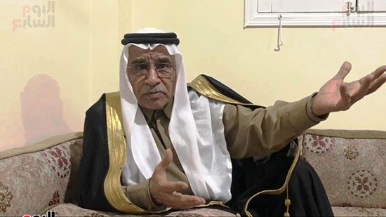 عبد الله جهامة رئيس جمعية مجاهدي سيناء