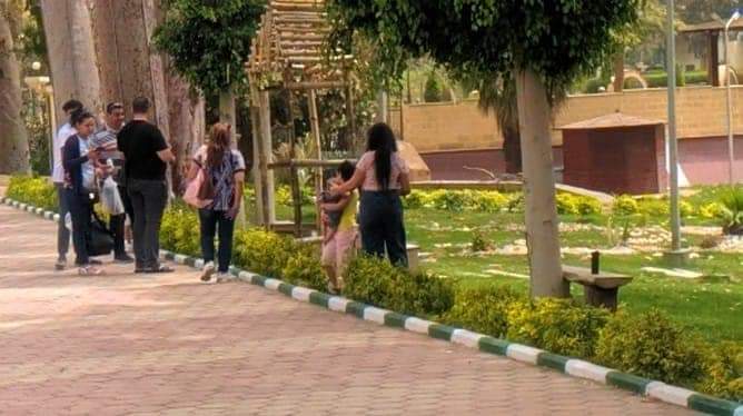حدائق القناطر الخيرية تستقبل زوارها للاحتفال بشم النسيم (4)