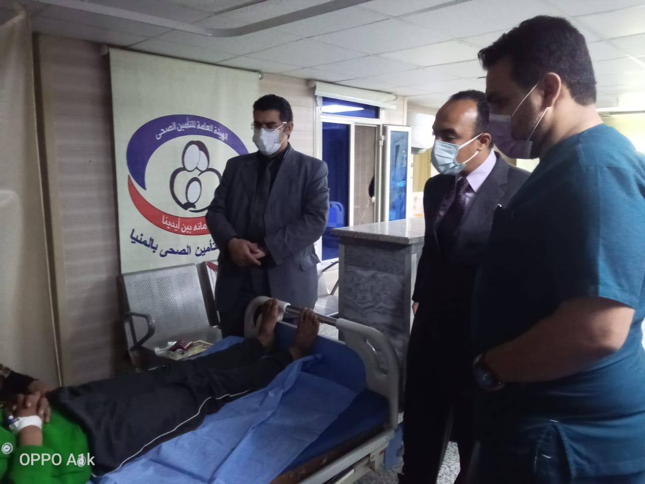 نائب محافظ المنيا يتفقد مستشفى المنيا العام والتأمين الصحى (2)