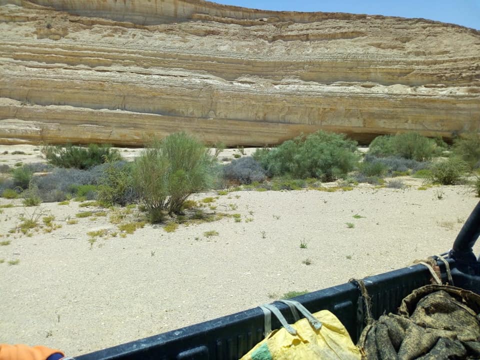 لحجز مياه السيول فى هذه المنطقة