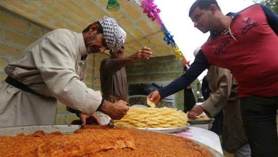الحلوى التقليدية فى العراق