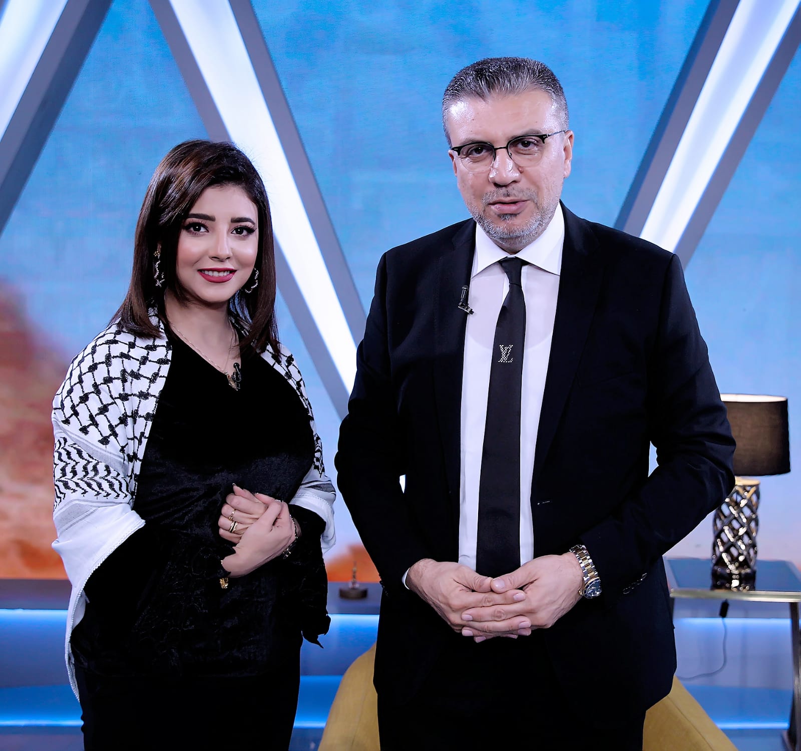 ياسمين شملاوى وعمرو الليثى