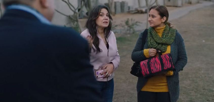 الفنانة نيللى كريم من مسلسل فاتن امل حربى