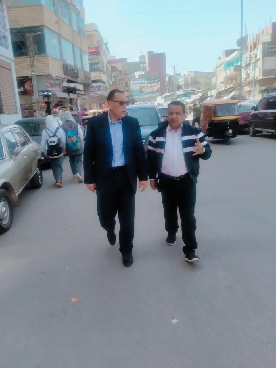 جولة محافظ الشرقية بمدينة كفر صقر