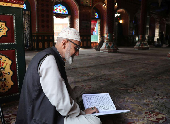 قراءة القرآن فى المساجد