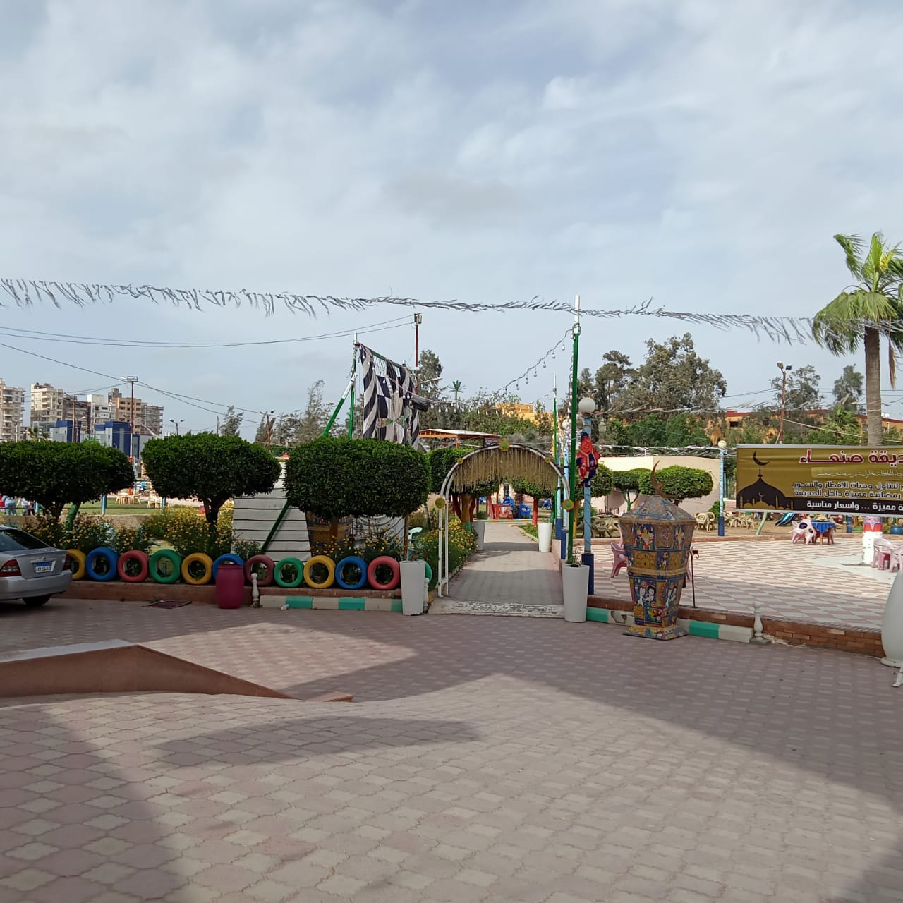 حديقة صنعاء تستعد لاستقبال الصائمين