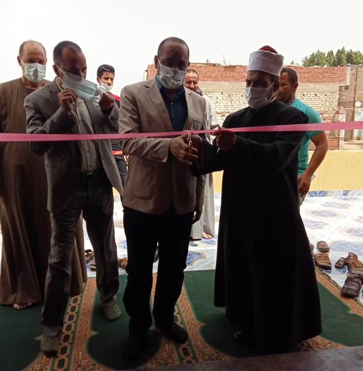  رؤساء الوحدات المحلية في افتتاح مساجد بقرى الفشن واهناسيا   (3)