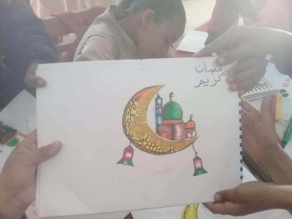 قصور ثقافة الأقصر تقدم ورش للأطفال حول مدفع وزينة رمضان  (3)