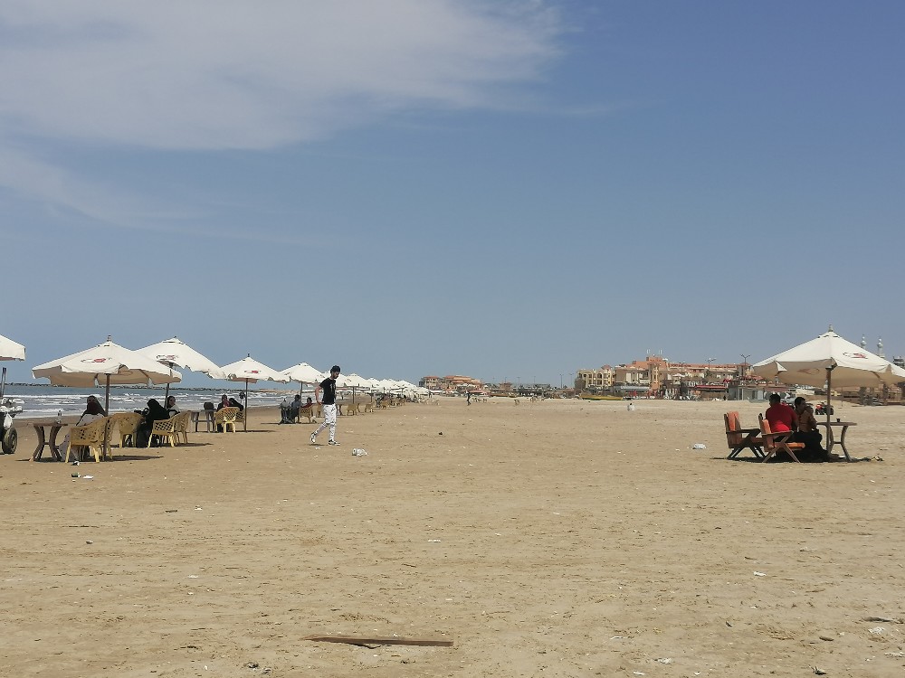 شاطئ بورسعيد اليوم الثلاثاء