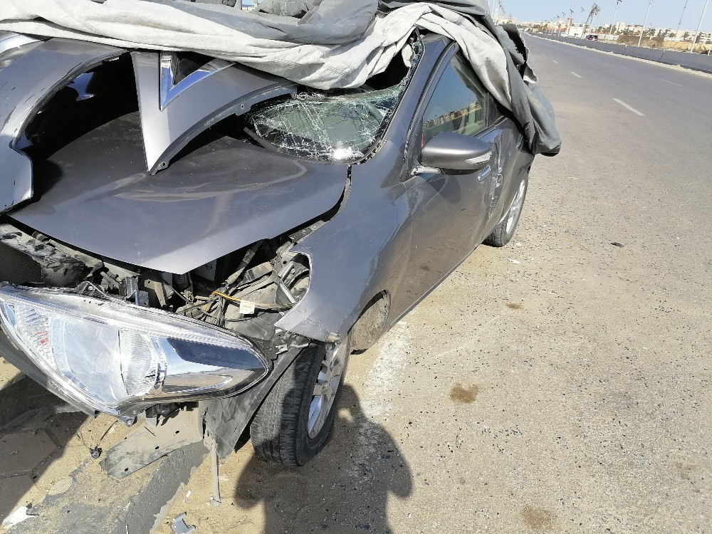 حادث السيارة في بورسعيد اليوم