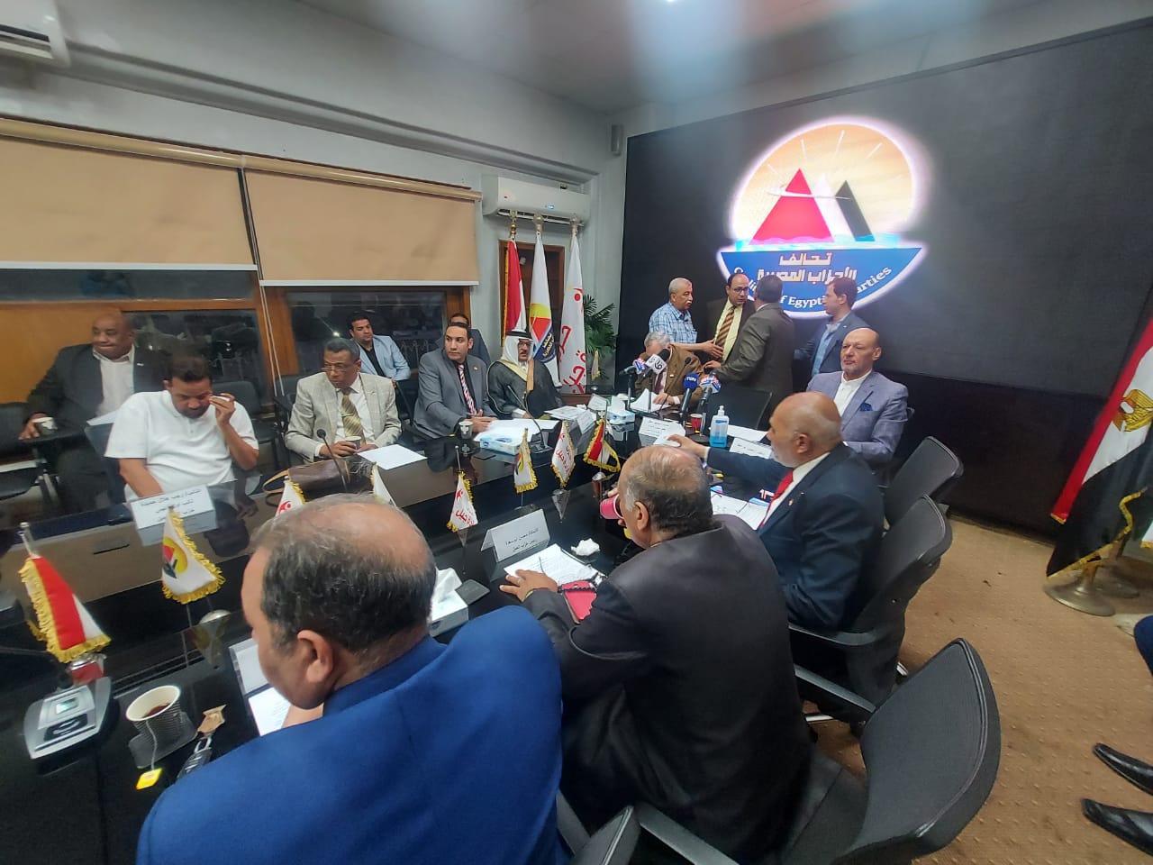 اجتماع تحالف الاحزاب المصرية (4)