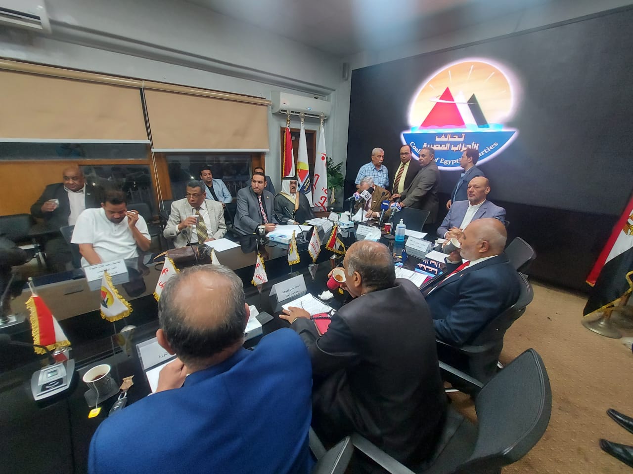 اجتماع تحالف الاحزاب المصرية (1)