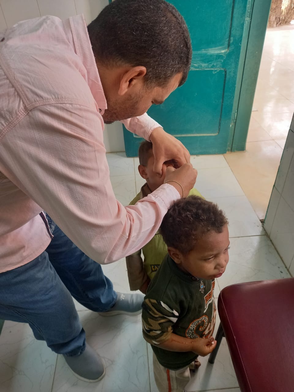 جانب من الحملة القومية للتطعيم ضد مرض شلل الأطفال (4)