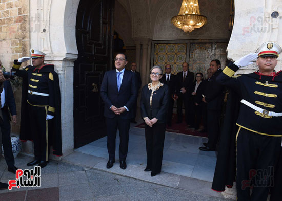 رئيسة الحكومة التونسية تستقبل رئيس الوزراء بمقر الحكومة (5)