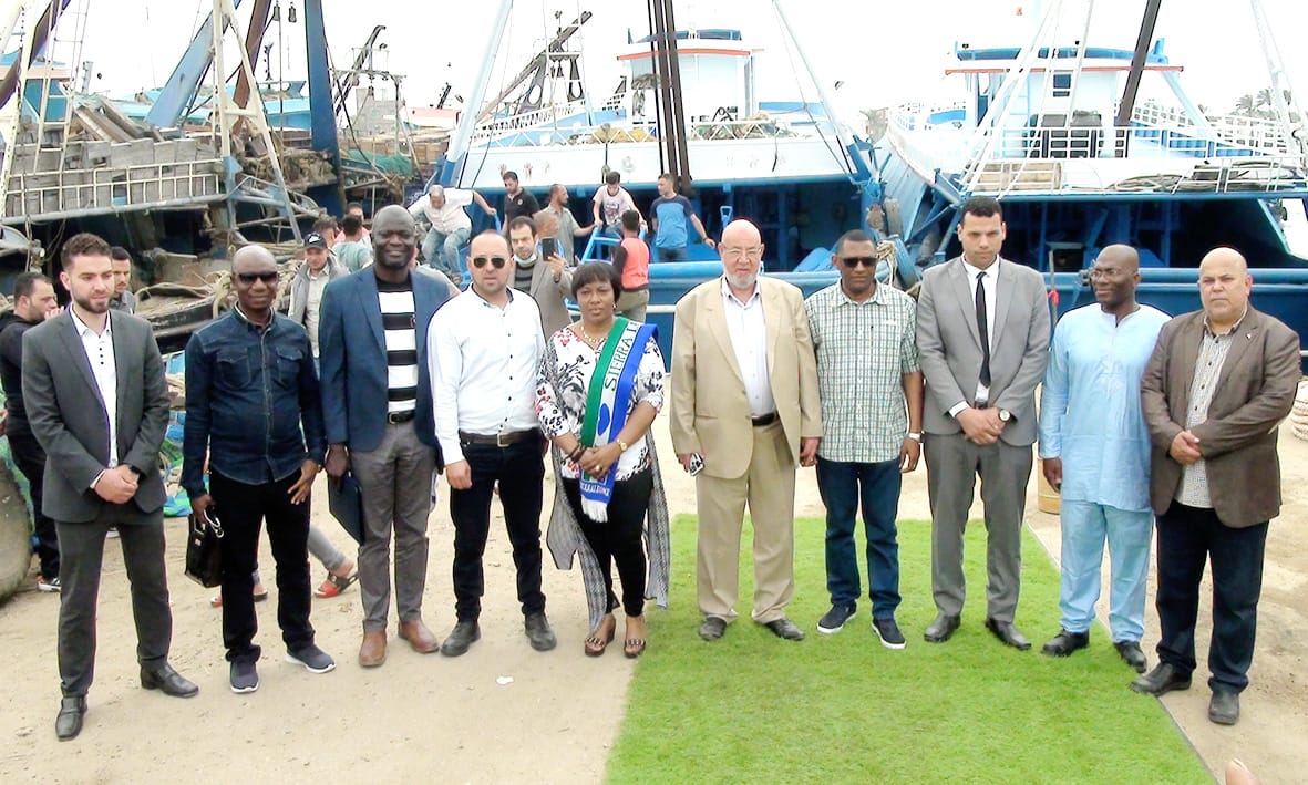 تصدير عدد من المراكب لدولة سيراليون