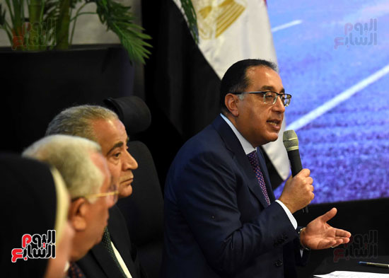 المؤتمر الصحفي العالمى، الذى عقدته الحكومة المصرية لإعلان رؤية الدولة فى التعامل مع الأزمة الاقتصادية العالمية (21)