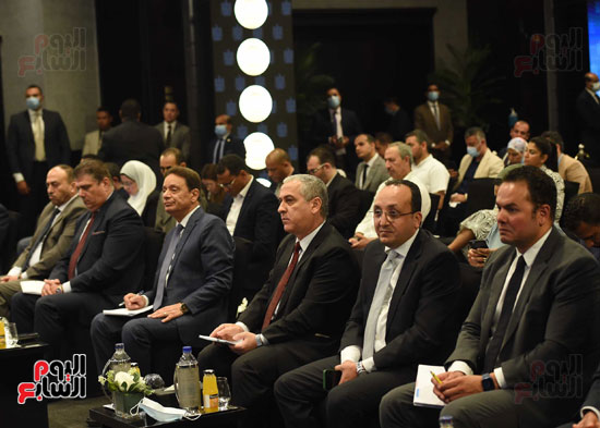 المؤتمر الصحفي العالمى، الذى عقدته الحكومة المصرية لإعلان رؤية الدولة فى التعامل مع الأزمة الاقتصادية العالمية (3)