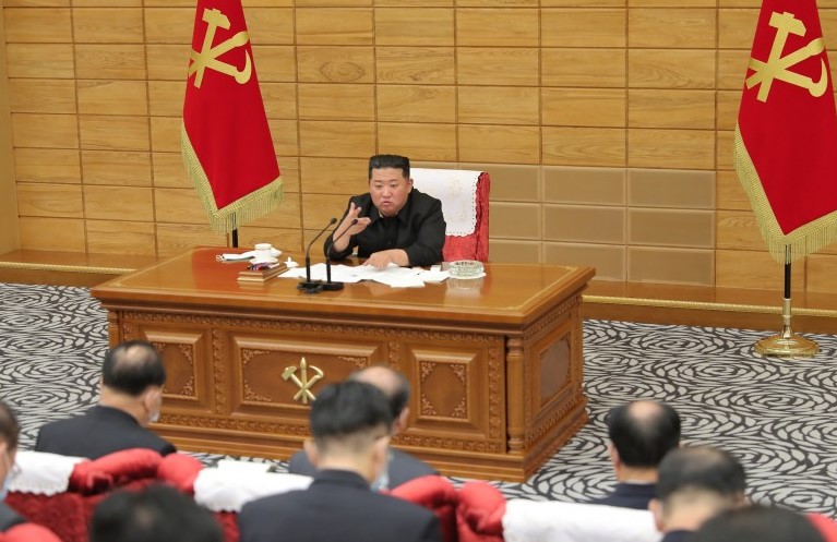 اجتماع زعيم كوريا الشمالية