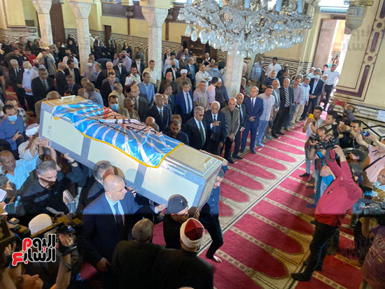 تشييع جنازة الكاتب الصحفى صلاح منتصر (9)