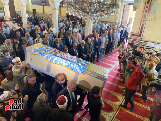 تشييع جنازة الكاتب الصحفى صلاح منتصر (8)