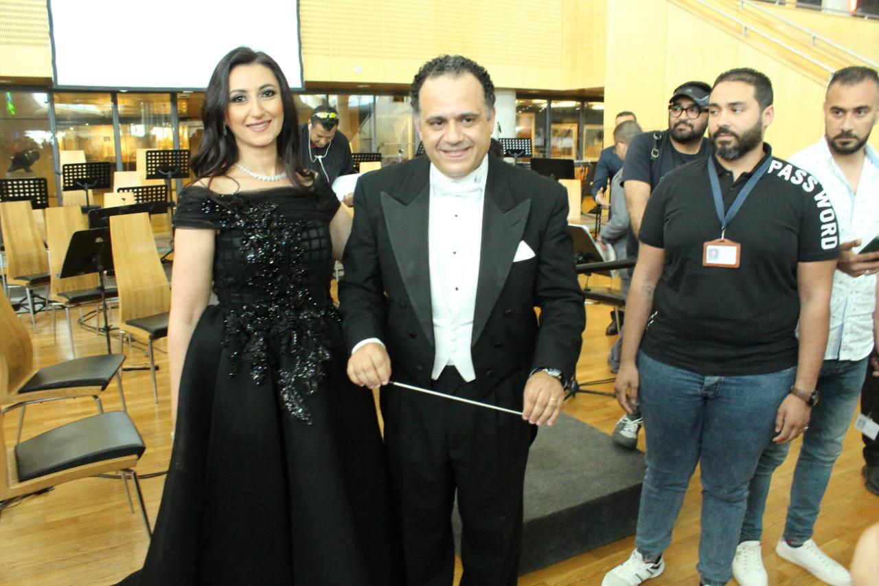 أميرة سليم تتألق فى حفل مرور 20 عاماً على اعادة افتتاح مكتبة الاسكندرية   (5)