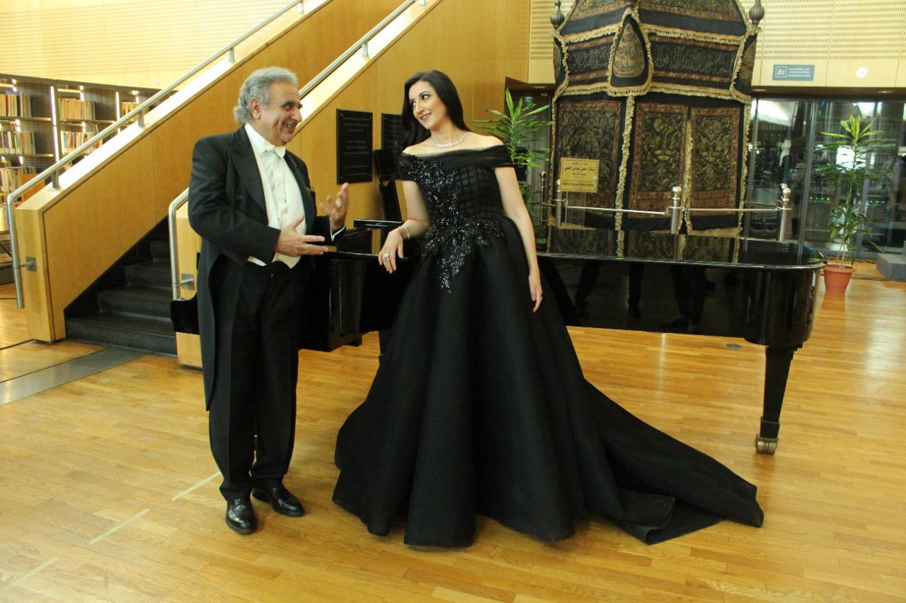 أميرة سليم تتألق فى حفل مرور 20 عاماً على اعادة افتتاح مكتبة الاسكندرية   (6)