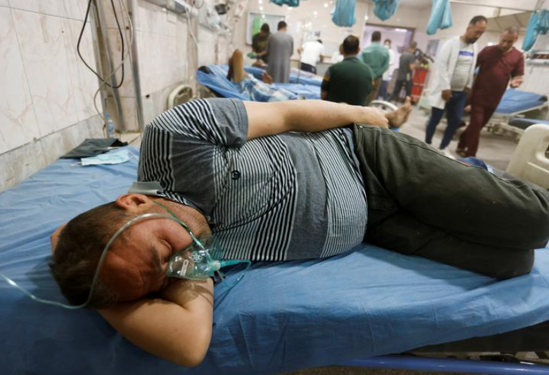 المرضى والمصابين فى مستشفيات العراق