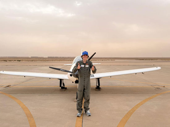 مارك-روثرفورد-أصغر-طيار-مع-طائرته-الخاصة-بمصر