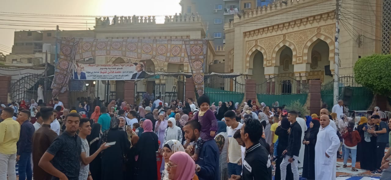  مظاهر الاحتفالات بالعيد مدينة بنى سويف (5)