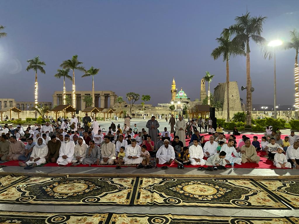 أكبر ساحة لصلاة العيد فى الأقصر (1)
