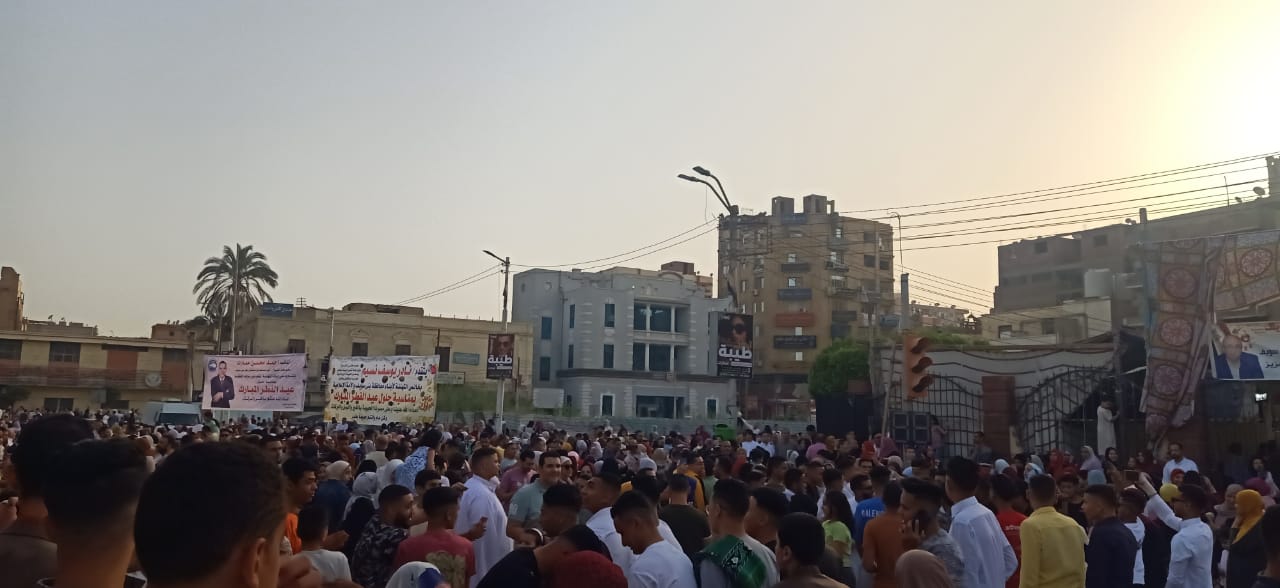  مظاهر الاحتفالات بالعيد مدينة بنى سويف (6)