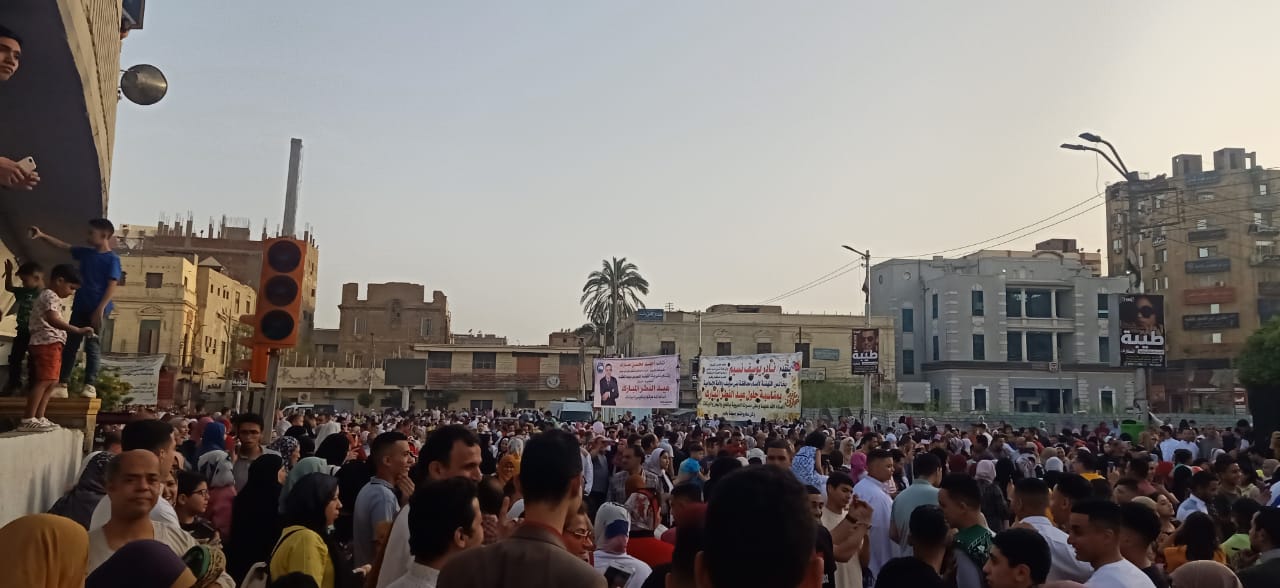  مظاهر الاحتفالات بالعيد مدينة بنى سويف (1)