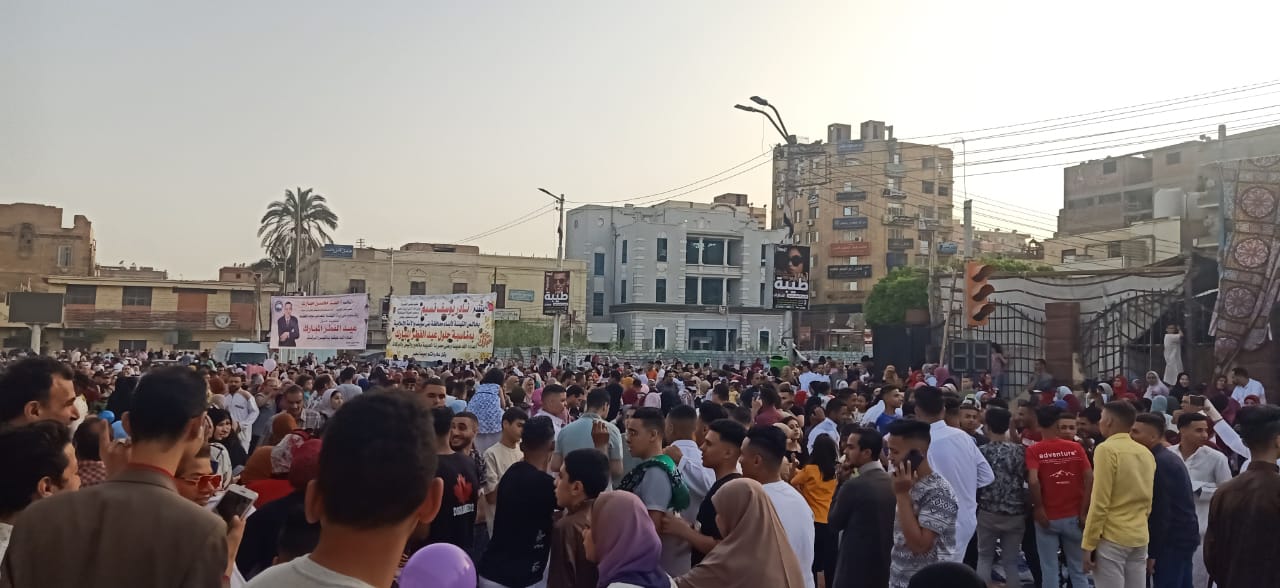  مظاهر الاحتفالات بالعيد مدينة بنى سويف (4)