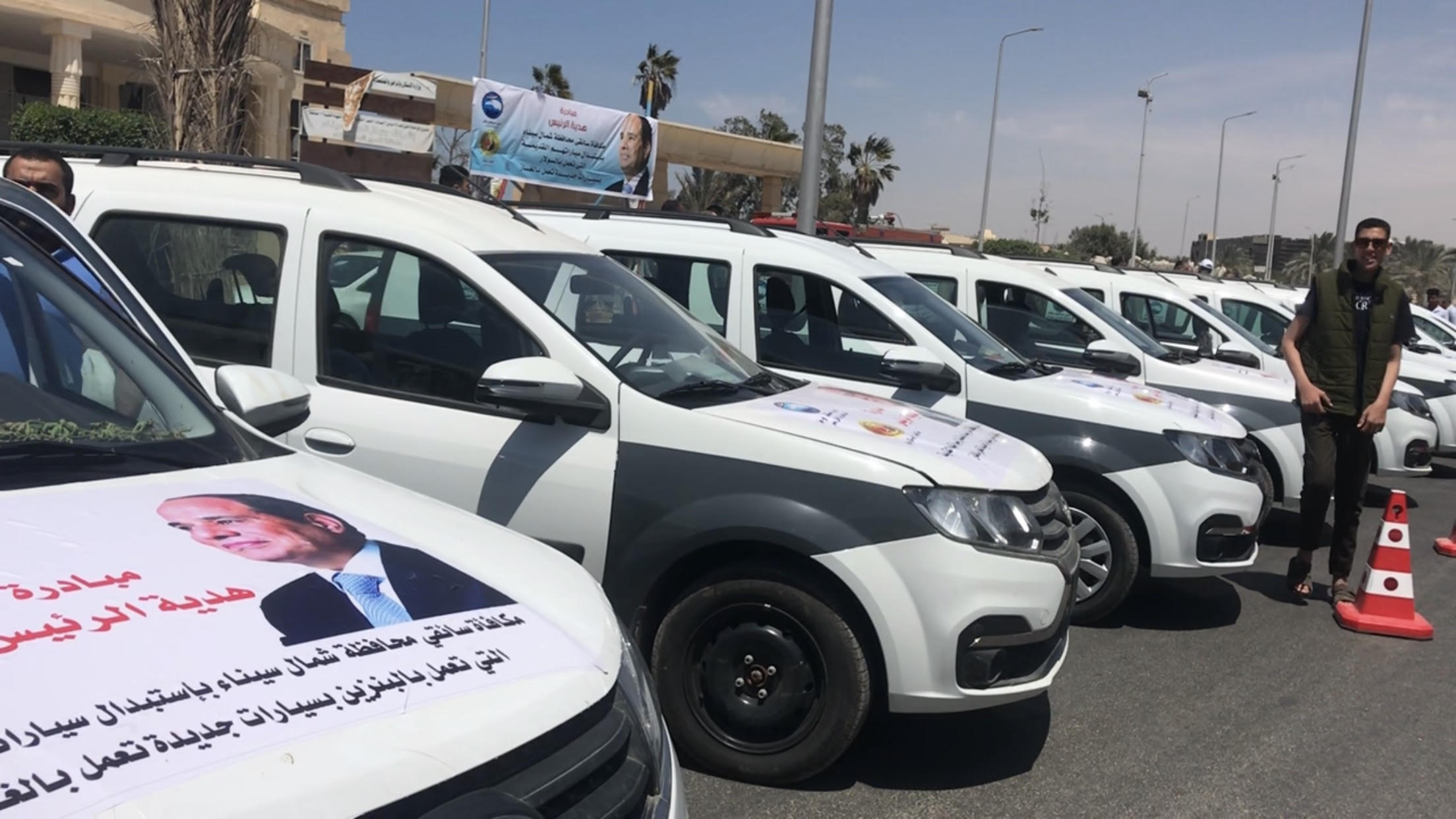 تدشين مبادرة هدية الرئيس لأهالى شمال سيناء (8)