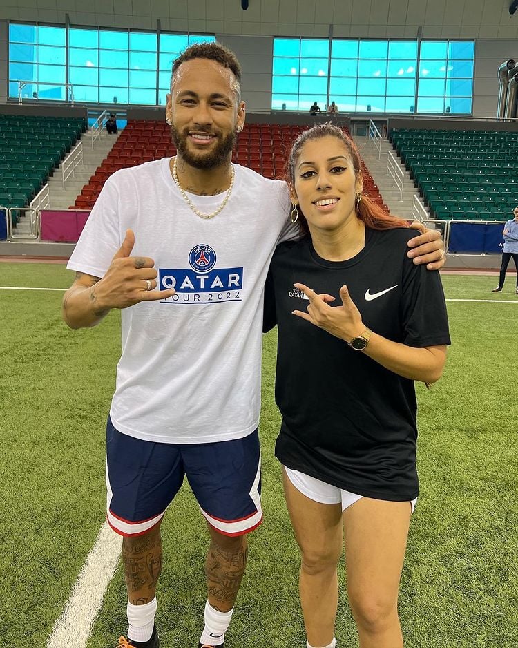 Neymar et Lisa