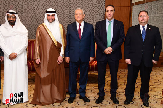 رئيس مجلس النواب يلتقى رئيس مجلس الأمة الكويتى (5)